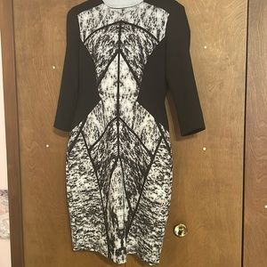 Dress with long sleeves